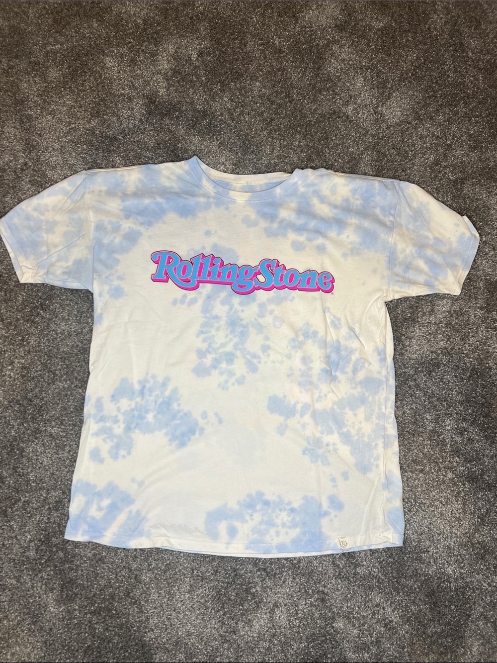 Treasure & Bond Nordstrom Rolling Stones Graphic Tie Dye Tee Kids XL 14-16